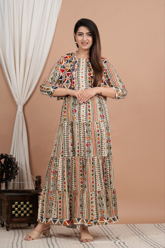 Long  gown with jacket